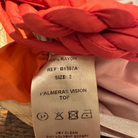 LASTCHANCE- 3/29 only Johanna Ortiz palmeras vision top/skirt set/size 0/2 *MINT - Picture 14 of 16